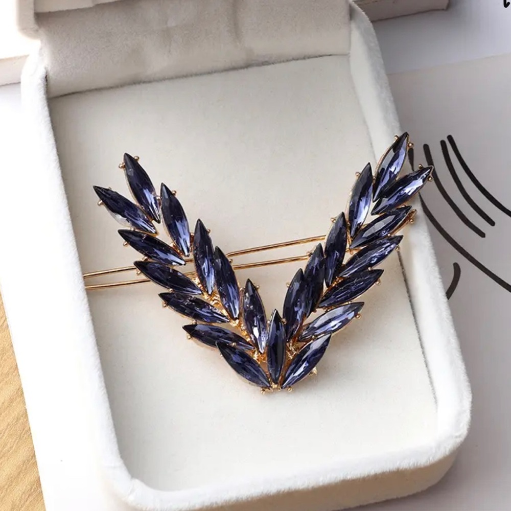 Shining Crystal Rhinestone Luxury Hair Clip